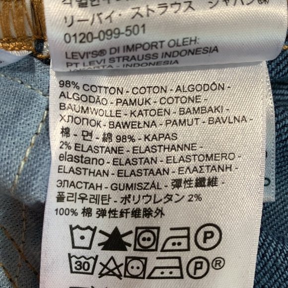 Levi’s 511 Made & Crafted w/Japanese Denim DarkWash Slim Selvedge Edge Jeans - Picture 15 of 16